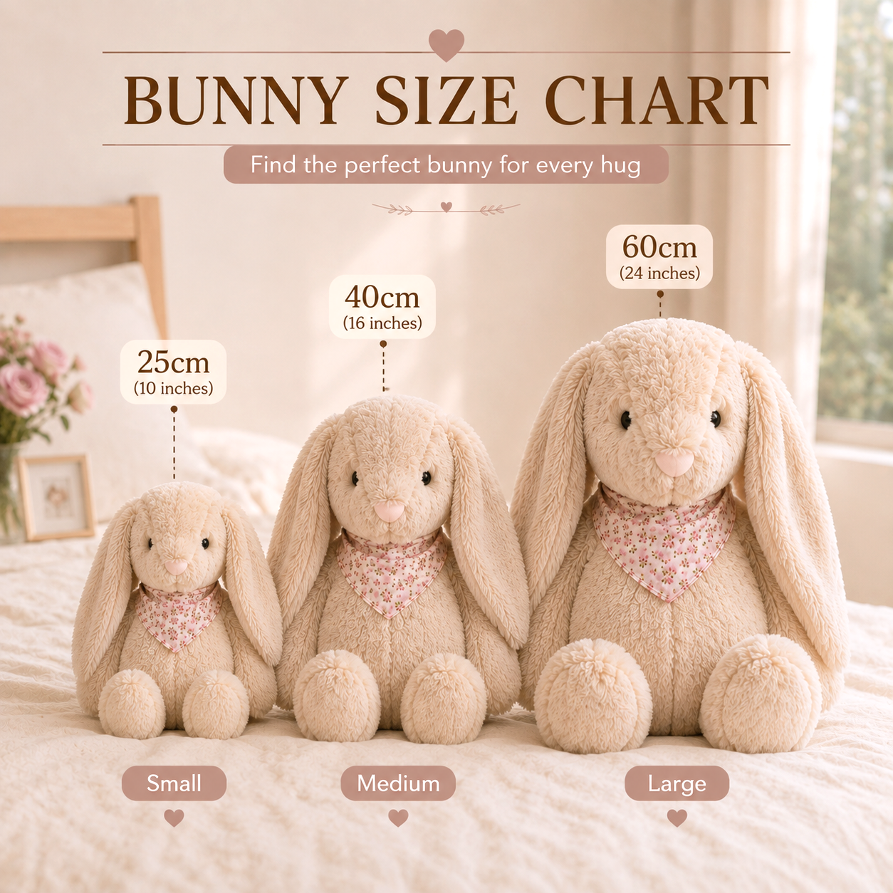Personalized Embroidered Bunny Rabbit with Name | Custom Plush Baby Shower Gift & Newborn Keepsake | Easter Bunny Gift #N1