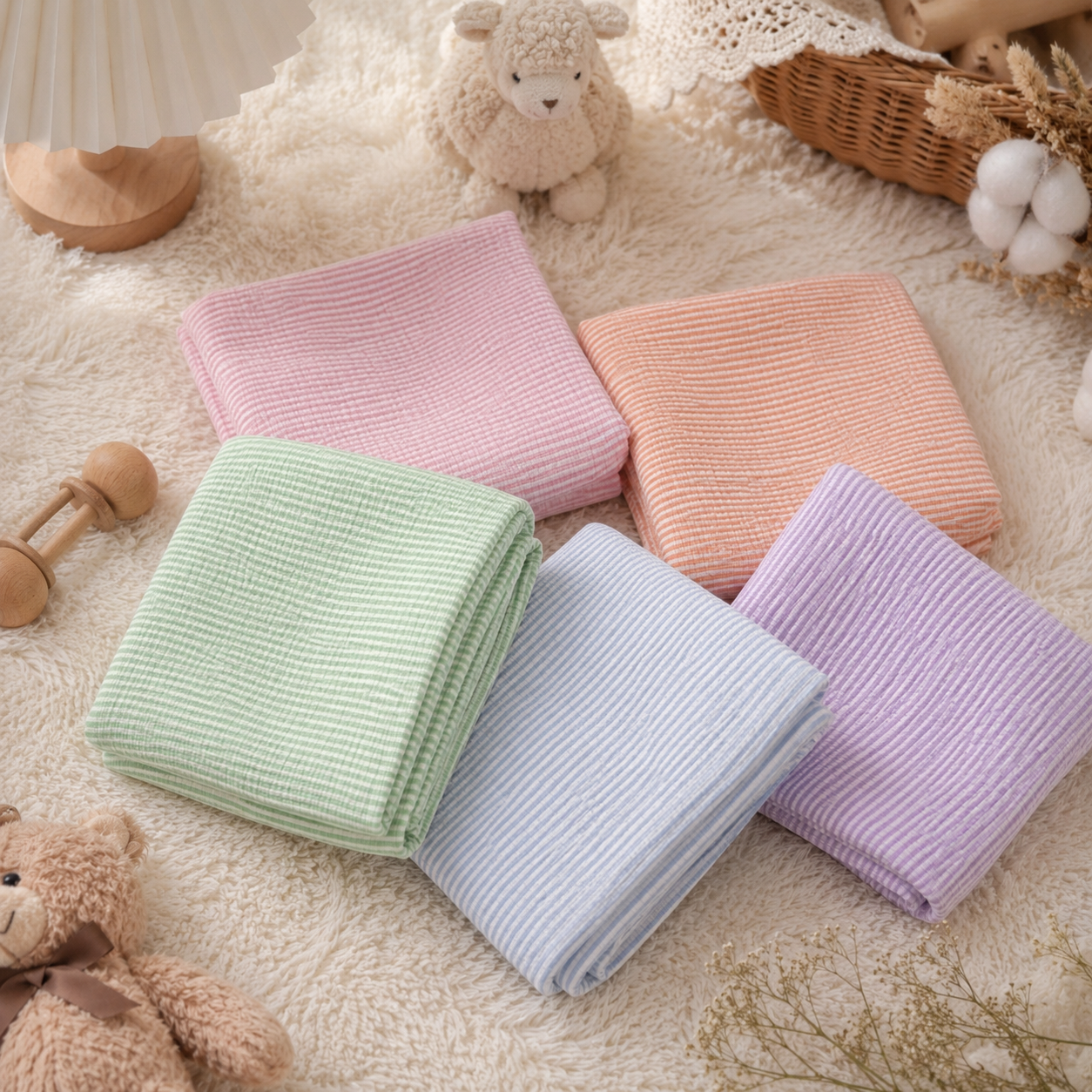 Custom Embroidered Newborn Bow Sash for Swaddle | Hello World Baby Boy/Girl Photo Prop #N1