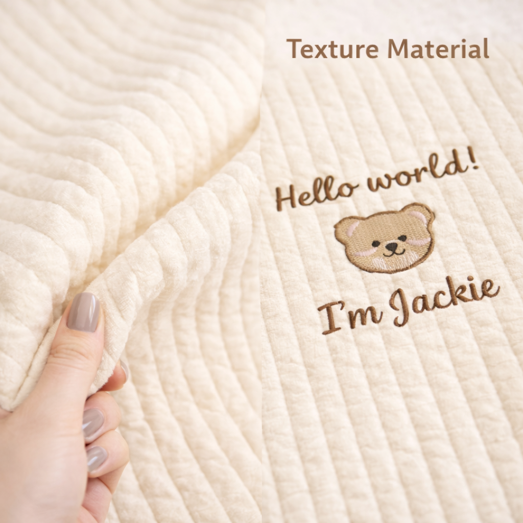 Personalized Round Baby Play Mat, Custom Embroidered Baby Name Floor Mat,  Nursery Play Rug, Baby Shower Gift